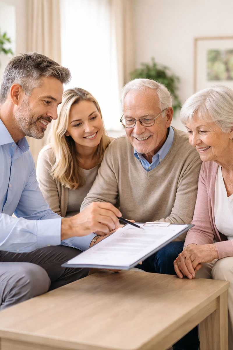 Beratungsdienstleistungen zu Pflege