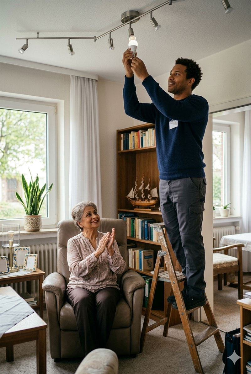 Hausmeisterdienstleistungen für Senioren