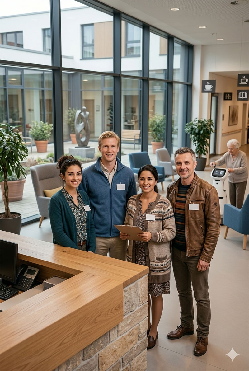 Vermittlung von Betreuungskräften aus EU-Ländern